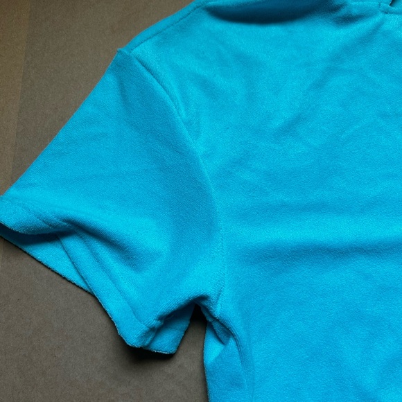 Juicy Couture Aqua Button-Up Shirt - Picture 2 of 7